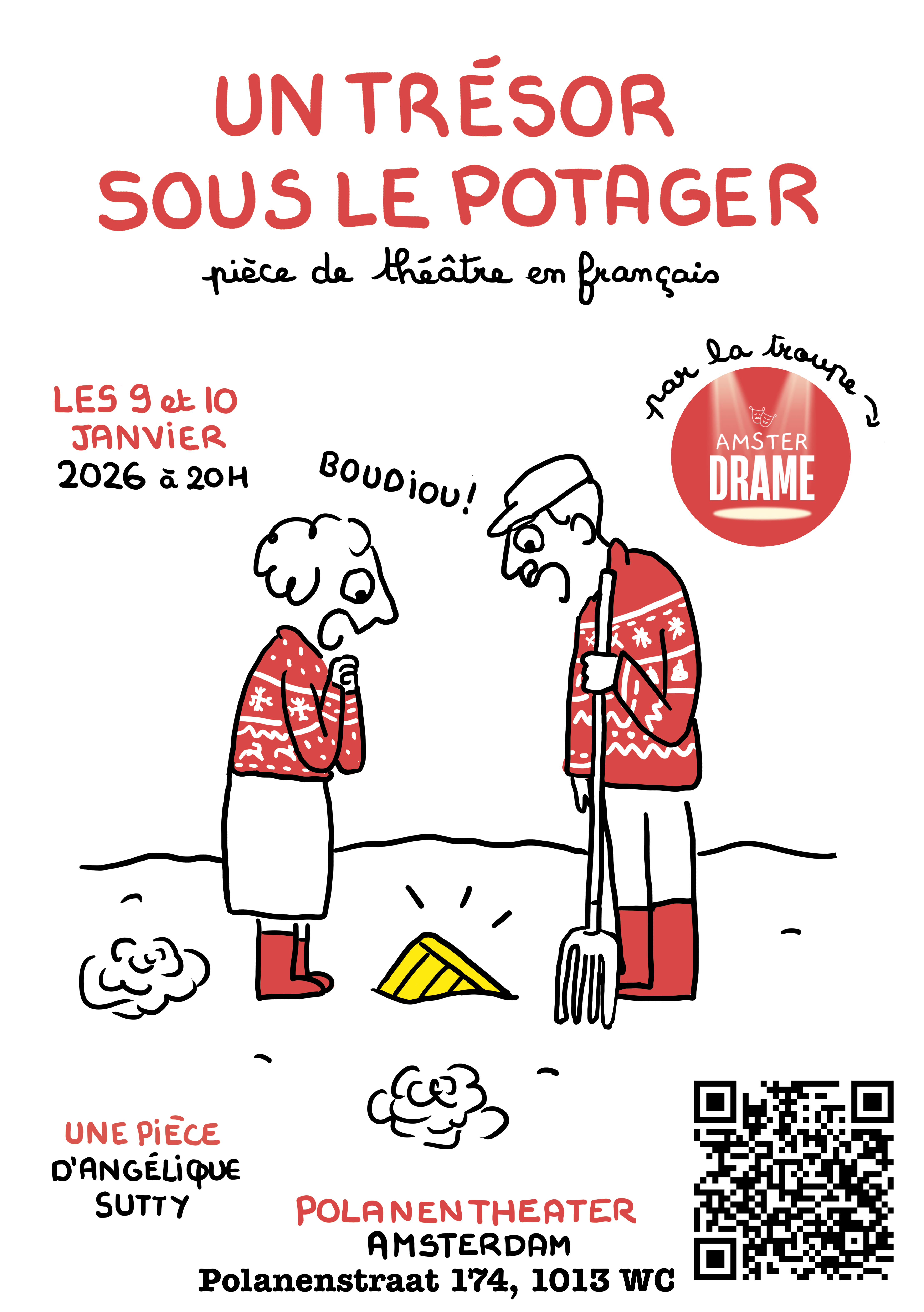 Un trésor sous le potager